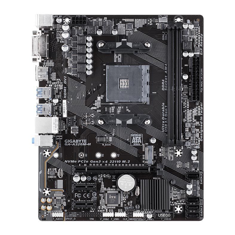 placa mãe GIGABYTE A320M-H